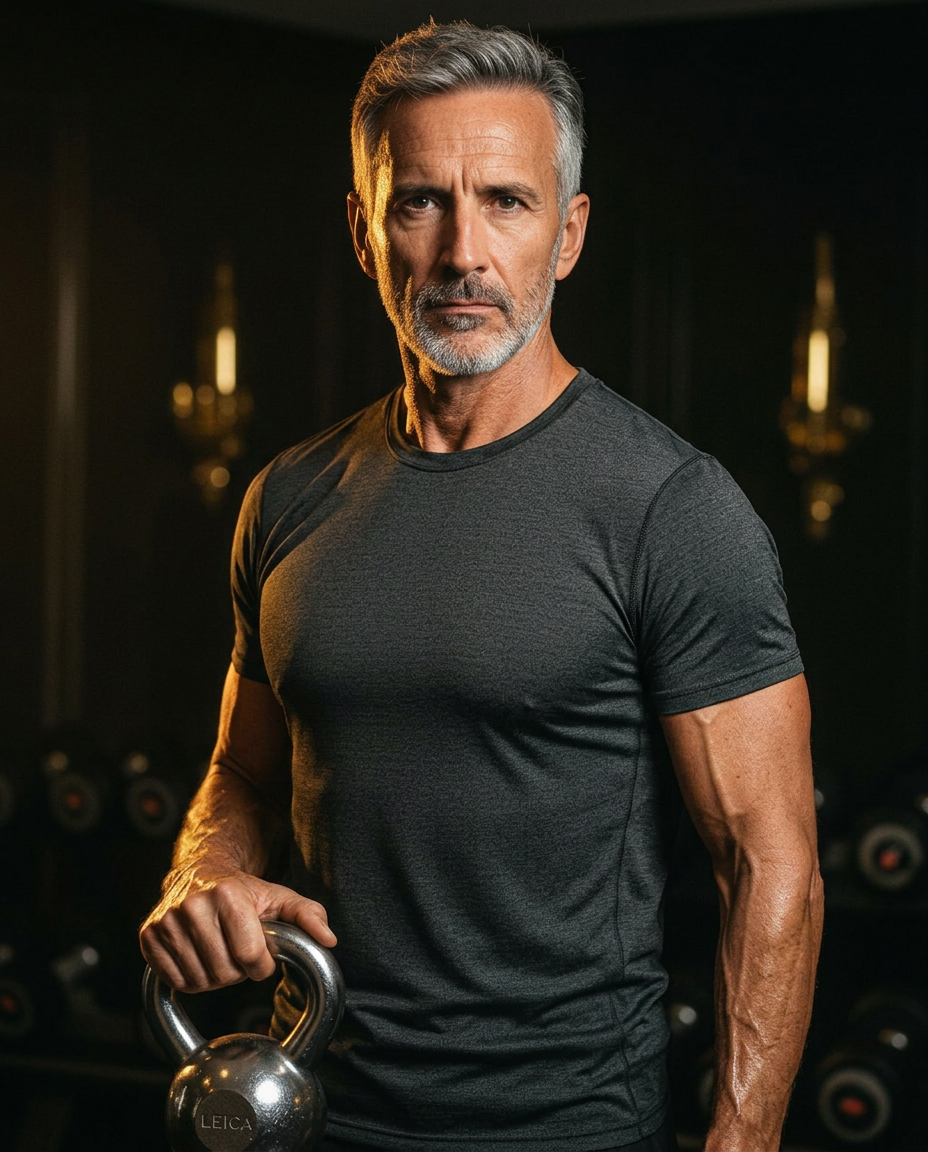 Distinguished man training